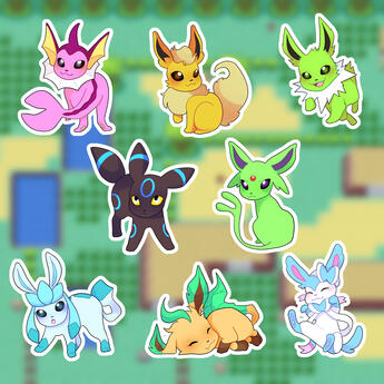 Eeveelutions Shiny