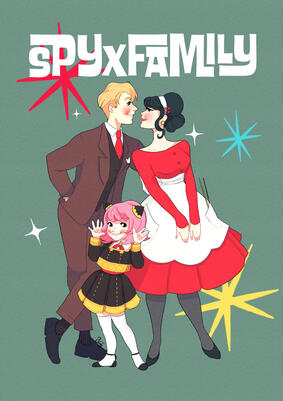 Spy X Family Retro