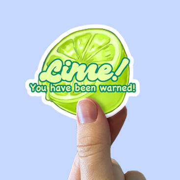 Lime fanfic sticker